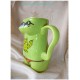 Kubek ceramiczny - damski-Kotek-zielony