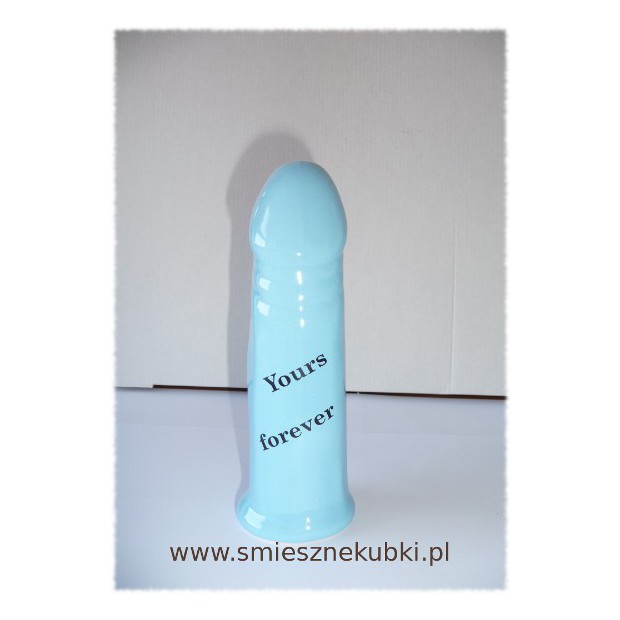 FIGURKA - ŚMIESZNY PREZENT - NIEBIESKA