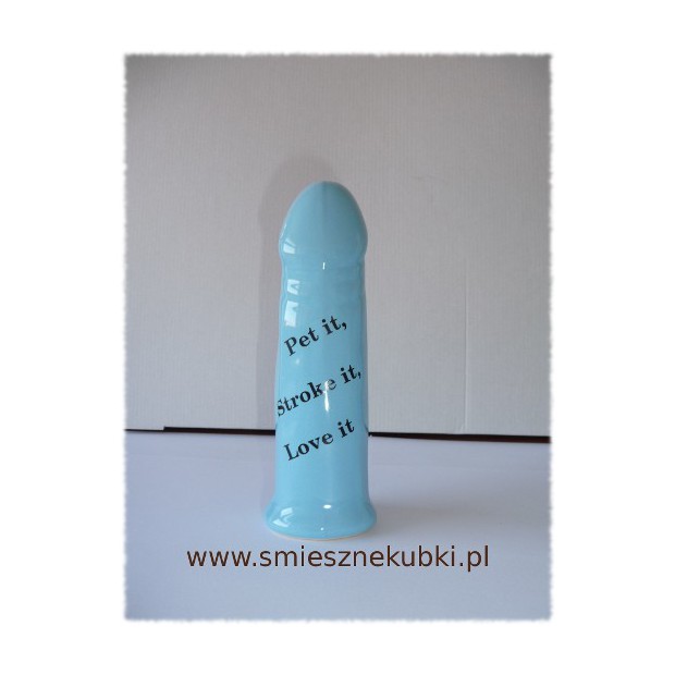 FIGURKA - ŚMIESZNY PREZENT - NIEBIESKA