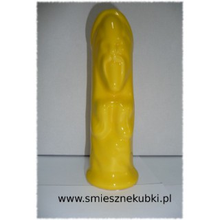 FIGURKA - ŚMIESZNY PREZENT - Żółty