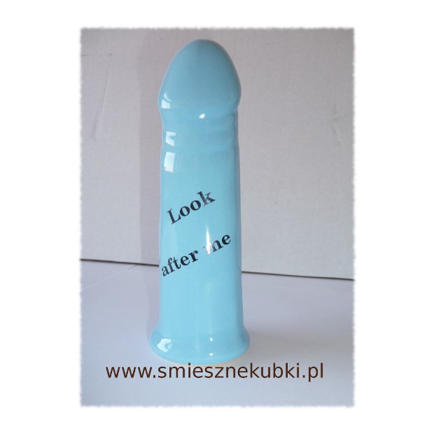 FIGURKA - ŚMIESZNY PREZENT - NIEBIESKA