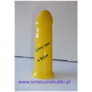 FIGURKA - ŚMIESZNY PREZENT - Żółty