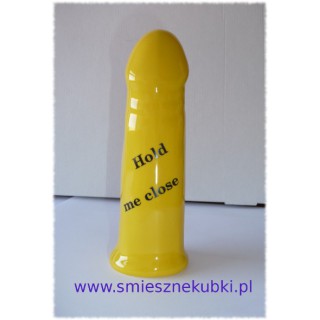 FIGURKA - ŚMIESZNY PREZENT - Żółty