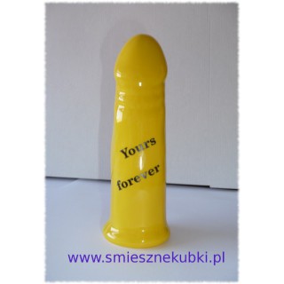 FIGURKA - ŚMIESZNY PREZENT - Żółty