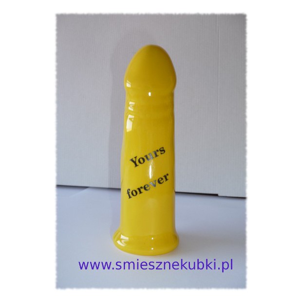 FIGURKA - ŚMIESZNY PREZENT - Żółty