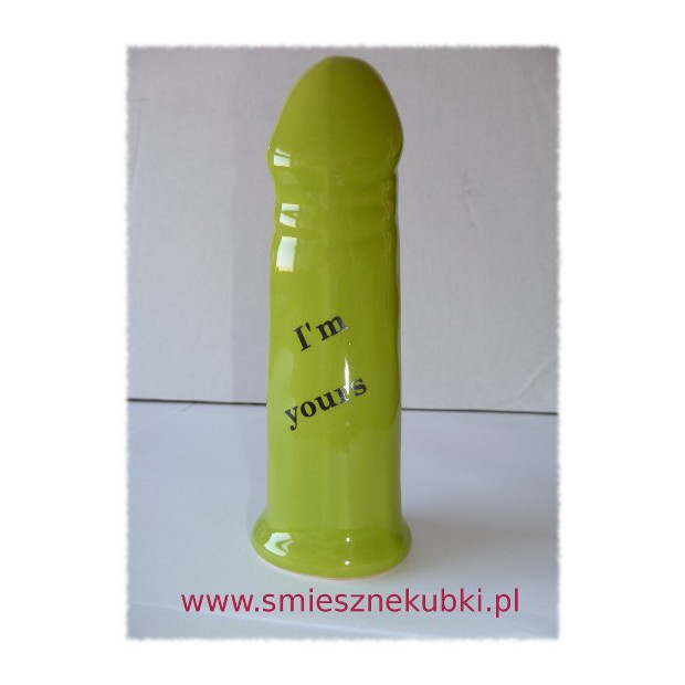 FIGURKA - ŚMIESZNY PREZENT - ZIELONA
