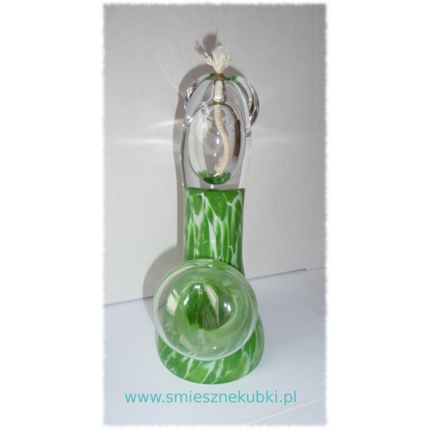 Lampy olejne - zielona